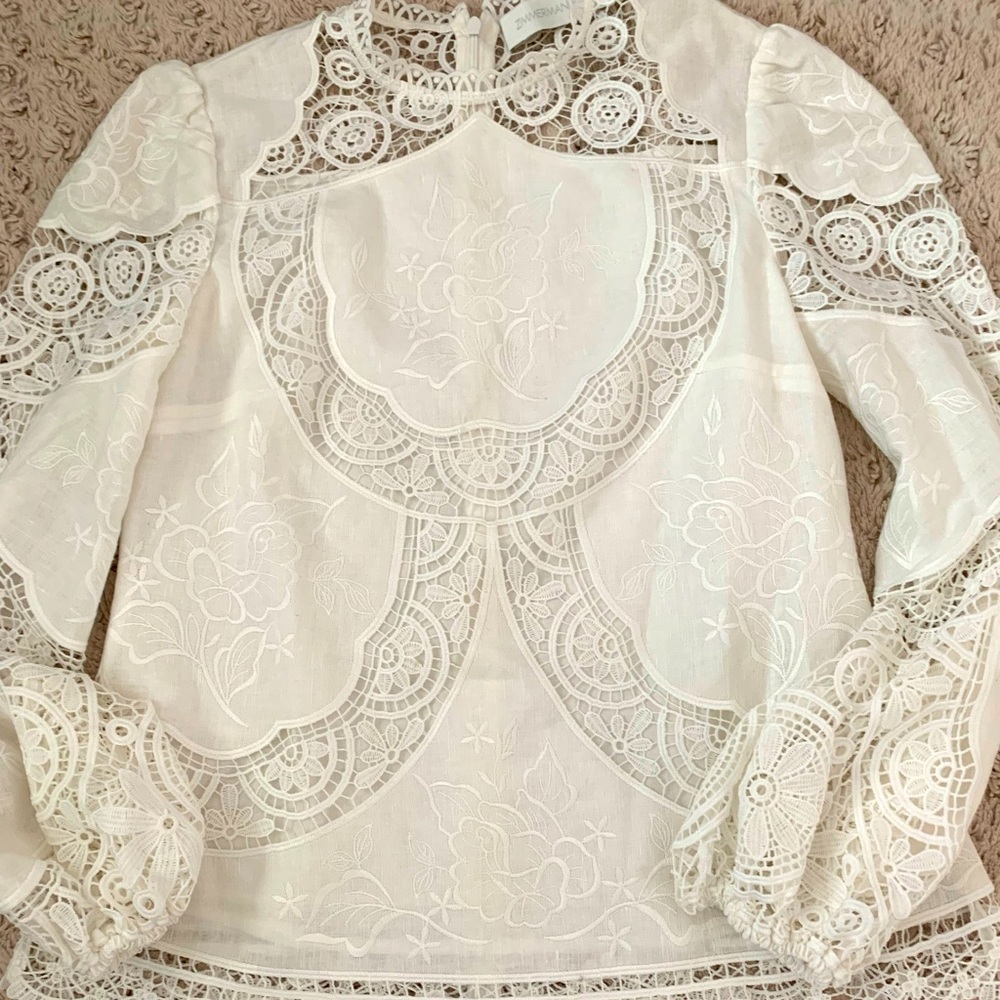 Zimmerman top size 0.  Pristine condition no flaws.